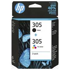 CARTUCCIA HP MULTIPACK 305 BK + 305 CL